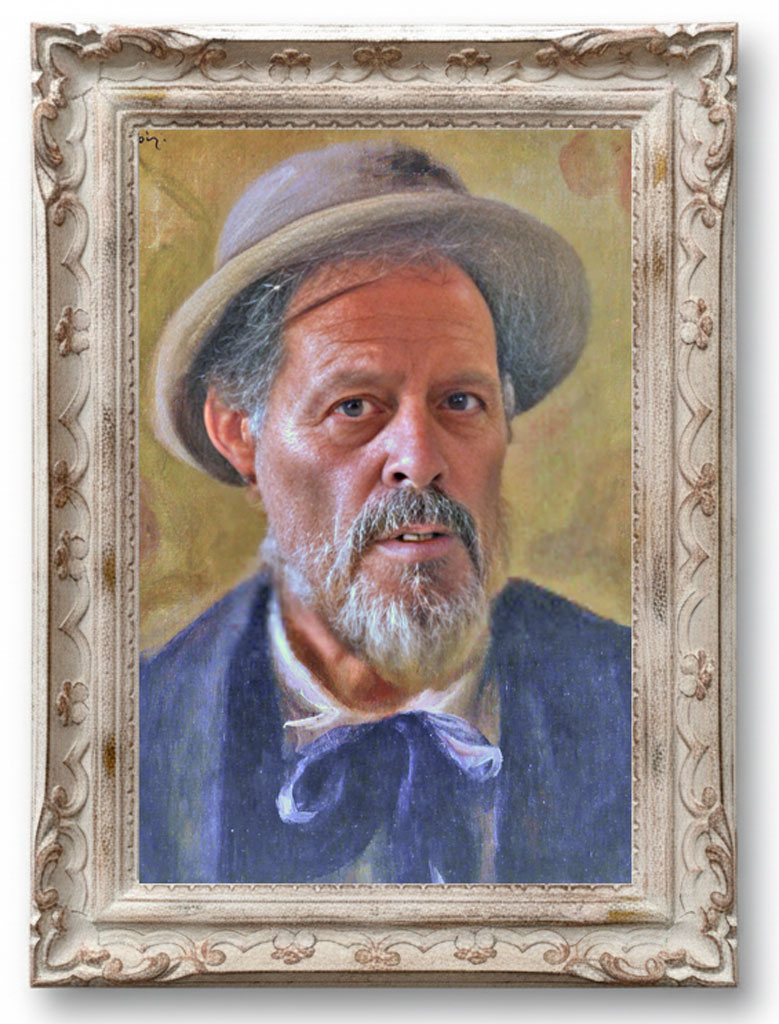 Lemnos Sculpté Louis XIV gris blanc