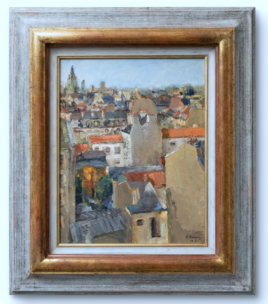 Leros Boudin or vieux blanc légèrement bleuté