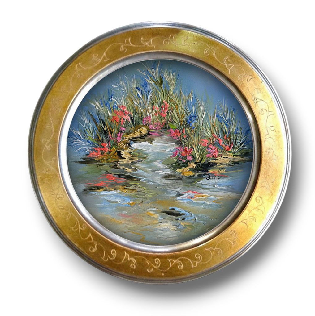 Gravé or filets argent (Andrée Douville)